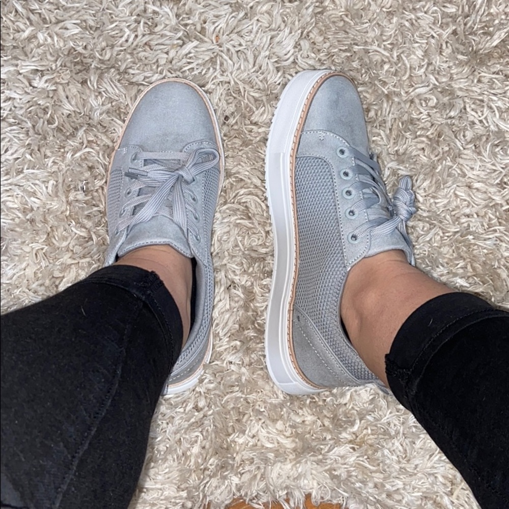 Light grey shoes